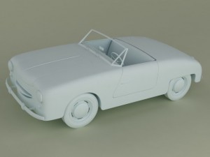 panhard dyna junior x87 3D 모델