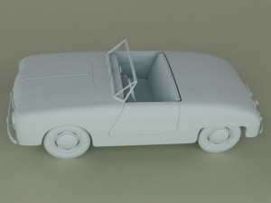 panhard dyna junior x87 3D 모델