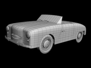 panhard dyna junior x87 3D 모델