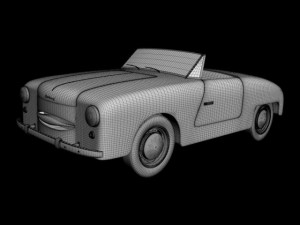 panhard dyna junior x87 3D 모델