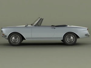 opel kadett frua cabriolet 3D Model