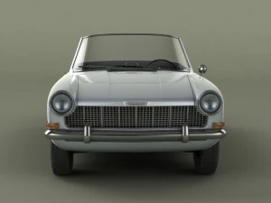 opel kadett frua cabriolet 3D Model