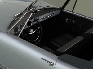 opel kadett frua cabriolet 3D Model