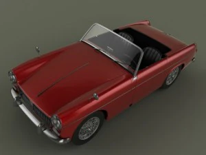 mg miget mk1 3D Model
