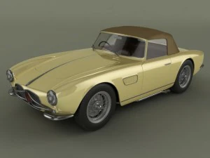 maserati 150 gt spider 3D Model