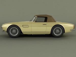 maserati 150 gt spider 3Dモデル