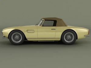 maserati 150 gt spider 3D Model