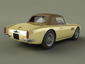 maserati 150 gt spider 3D Model