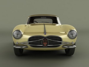 maserati 150 gt spider 3Dモデル