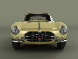 maserati 150 gt spider 3D Model