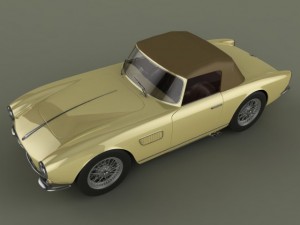 maserati 150 gt spider 3Dモデル