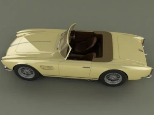 maserati 150 gt spider 3D Model