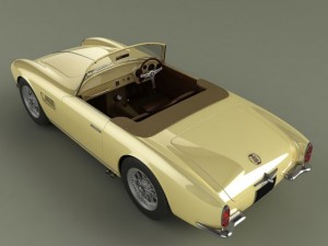 maserati 150 gt spider 3Dモデル