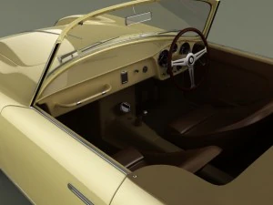 maserati 150 gt spider 3D Model