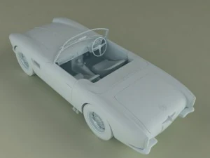 maserati 150 gt spider 3D Model
