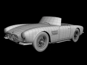 maserati 150 gt spider 3D Model