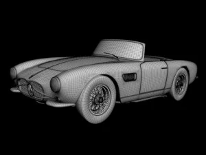 maserati 150 gt spider 3D Model