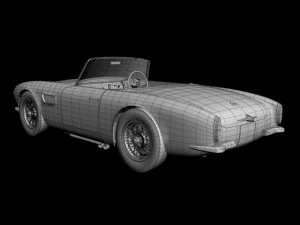 maserati 150 gt spider 3D Model