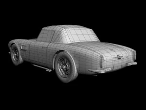maserati 150 gt spider 3D Model