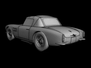 maserati 150 gt spider 3D Model