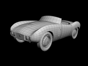 arnolt bristol 1958 3D Model