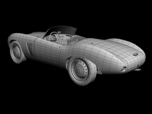 arnolt bristol 1958 3D Model