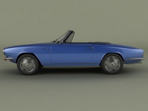 glas 1300 gt convertible Modèle 3D