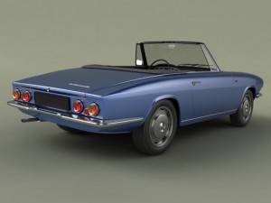 glas 1300 gt convertible Modèle 3D