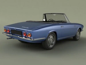 glas 1300 gt convertible 3D Model