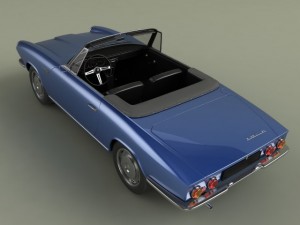 glas 1300 gt convertible Modèle 3D