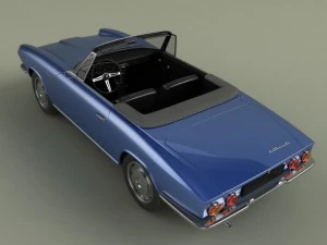 glas 1300 gt convertible 3D Model