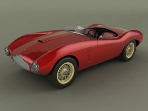 एस्टन मार्टिन डीबी24 कॉम्पिटिशन स्पाइडर 3D मॉडल