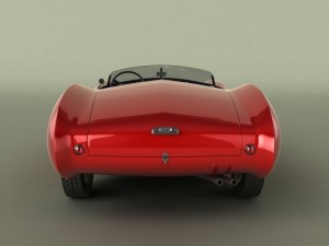 aston martin db24 competizione spider Modèle 3D
