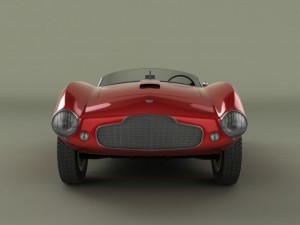 aston martin db24 competizione spider Modèle 3D