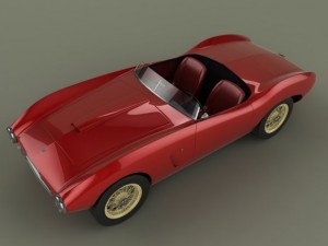 aston martin db24 competizione spider Modèle 3D