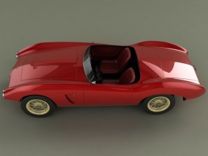 aston martin db24 competizione spider Modèle 3D