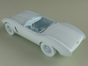 aston martin db24 competizione spider Modèle 3D