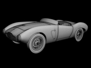aston martin db24 competizione spider Modèle 3D