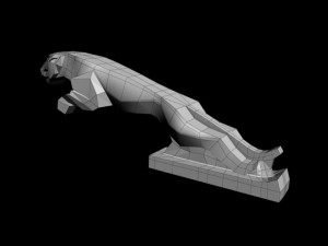 jaguar mascot 3D 모델
