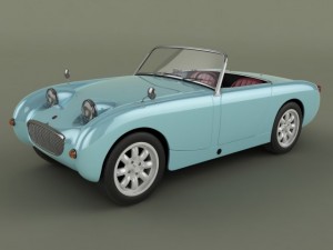 austin healey sprite mk1 3Dモデル