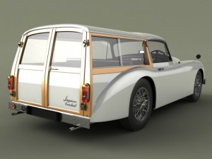 jaguar xk150 foxbat 3Dモデル