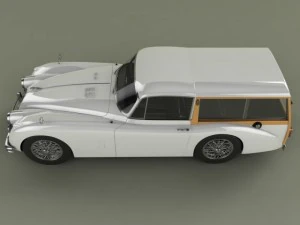 jaguar xk150 foxbat 3D Model