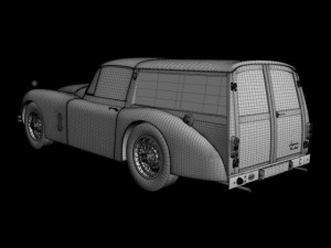 jaguar xk150 foxbat 3Dモデル