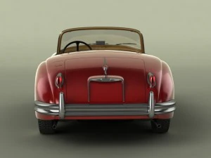 jaguar xk150s 3D Model