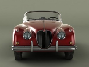 jaguar xk150s 3D Модель