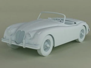 jaguar xk150s 3D Model