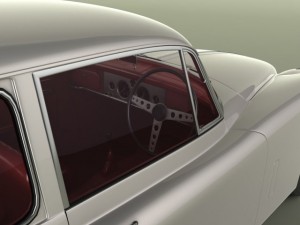 jaguar xk150  tow car 3Dモデル