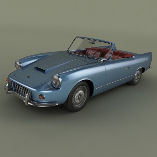 db le mans 3D Модель .c4d .max .obj .3ds .fbx .stl .blend 