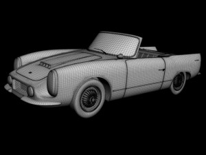 rene bonnet le mans 3D 模型