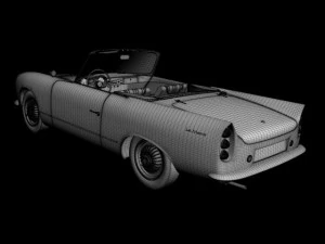 rene bonnet le mans 3D Model